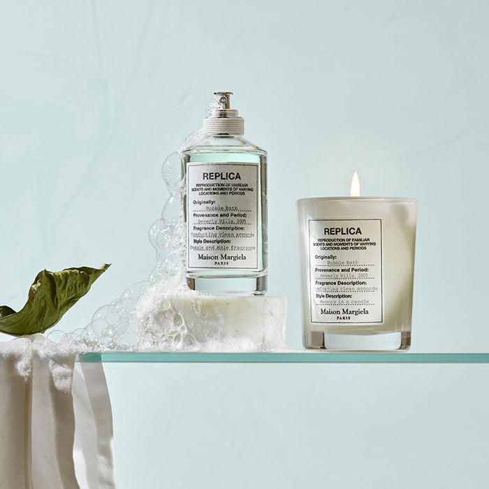REPLICA BUBBLE BATH SCENTED CANDLE CANDLE by MAISON MARGIELA at Sundora