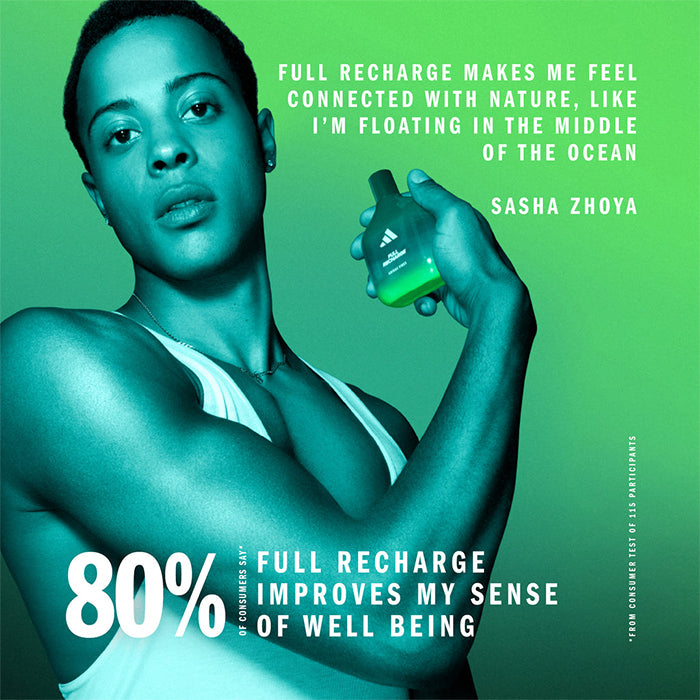 VIBES FULL RECHARGE EDP PERFUME by ADIDAS at Sundora