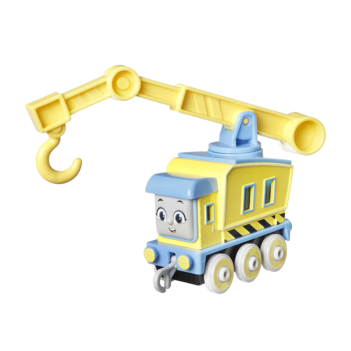 PUSH ALONG LARGE DIE-CAST METAL TRAIN ENGINE - CARLY THE CRANE DIE-CAST VEHICLES by THOMAS &amp; FRIENDS at Sundora