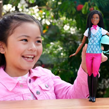 Barbie Mysteries: The Great Horse Chase Barbie “Brooklyn” Doll With Riding Clothes &amp; Accessories - HXJ39 DOLLS by BARBIE at Sundora