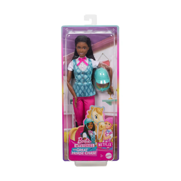 Barbie Mysteries: The Great Horse Chase Barbie “Brooklyn” Doll With Riding Clothes &amp; Accessories - HXJ39 DOLLS by BARBIE at Sundora