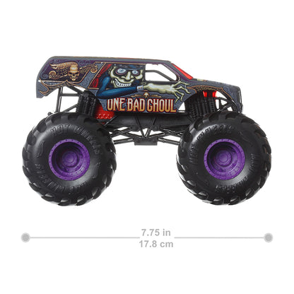 Oversized Monster Truck One Bad Ghoul 1:24 Scale - HWG80 CARS &amp; TRUCKS by HOT WHEELS at Sundora