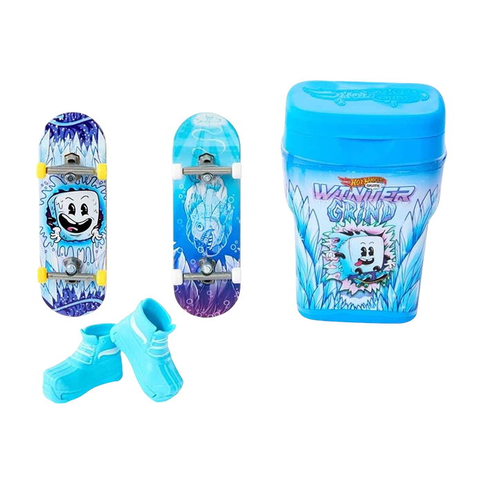 Hot Wheels Skate Gum Container 2-Pack FINGERBOARD TOY SET by HOT WHEELS at Sundora