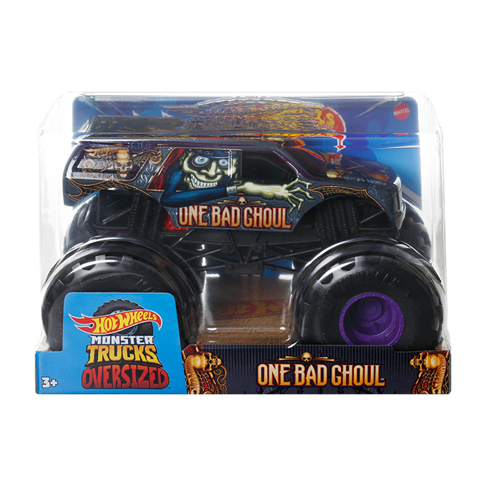Oversized Monster Truck One Bad Ghoul 1:24 Scale - HWG80 CARS &amp; TRUCKS by HOT WHEELS at Sundora