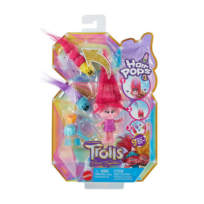 Band Together Hair Pops Poppy Small Doll and Accessories, Toys Inspired by the Movie DOLLS by TROLLS at Sundora