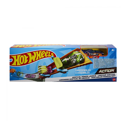 Classic Stunt Vertical Power Launch Track Set TRACKSETS &amp; PLAYSETS by HOT WHEELS at Sundora
