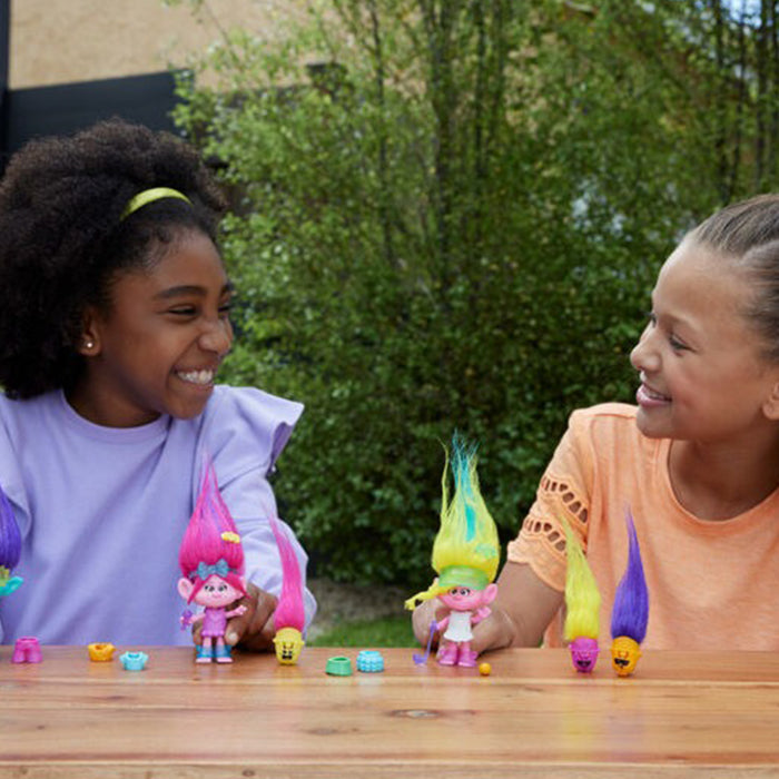 Band Together Hair Pops Poppy Small Doll and Accessories, Toys Inspired by the Movie DOLLS by TROLLS at Sundora