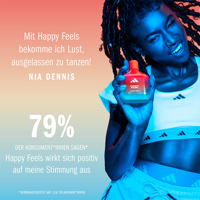 VIBES HAPPY FEELS EDP PERFUME by ADIDAS at Sundora