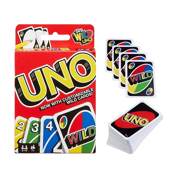 UNO Classic Card Game Matching Colors and Numbers Fun for Family CARD GAMES by MATTEL at Sundora