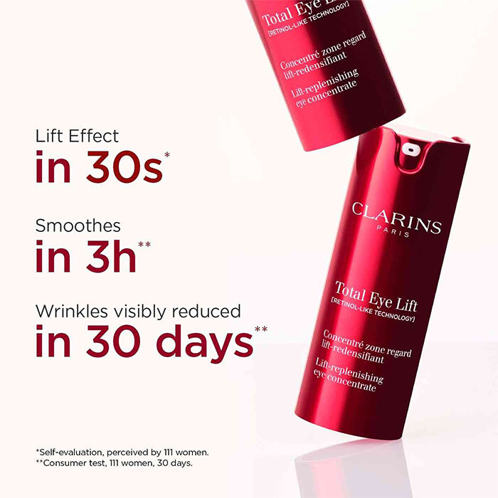 Total Eye Lift Refillable Eye Cream for Firming, Wrinkles, Dark Circles + Puffiness