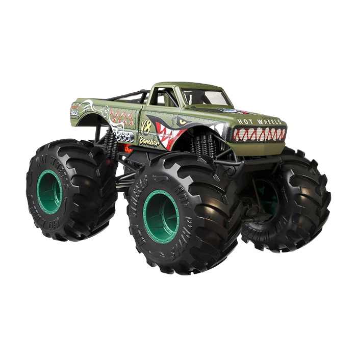 Monster Trucks V8 Bomber 1:24 CARS &amp; TRUCKS by HOT WHEELS at Sundora