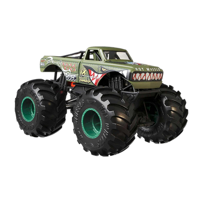 Monster Trucks V8 Bomber 1:24 CARS &amp; TRUCKS by HOT WHEELS at Sundora