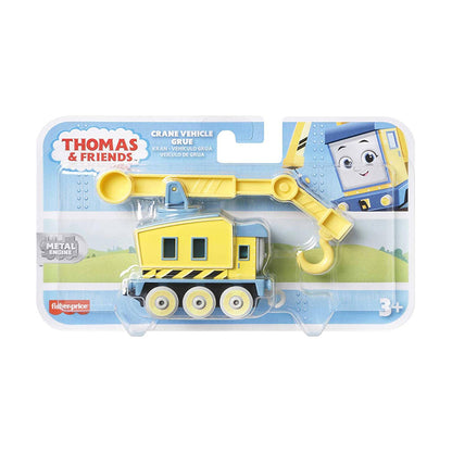 PUSH ALONG LARGE DIE-CAST METAL TRAIN ENGINE - CARLY THE CRANE DIE-CAST VEHICLES by THOMAS &amp; FRIENDS at Sundora