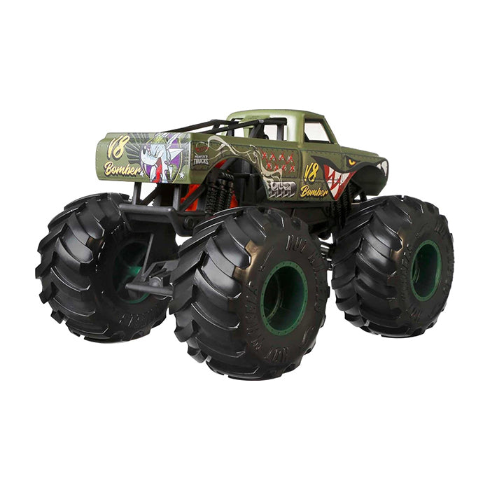 Monster Trucks V8 Bomber 1:24 CARS &amp; TRUCKS by HOT WHEELS at Sundora