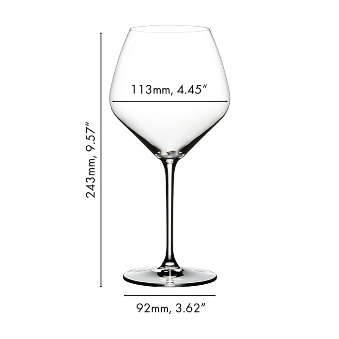 Extreme Pinot Noir Glasses 3+1 Set