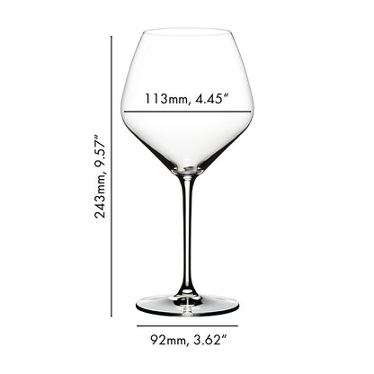 Extreme Pinot Noir Glasses 3+1 Set