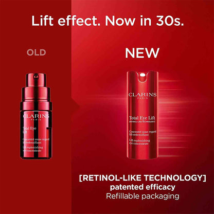 Total Eye Lift Refillable Eye Cream for Firming, Wrinkles, Dark Circles + Puffiness