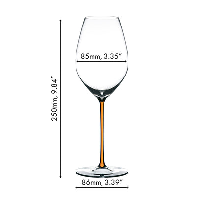 Fatto A Mano Glass - Orange