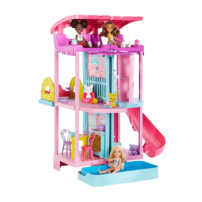 Chelsea Playhouse with 2 Pets, Furniture and Accessories DOLLS &amp; PLAYSET by BARBIE at Sundora