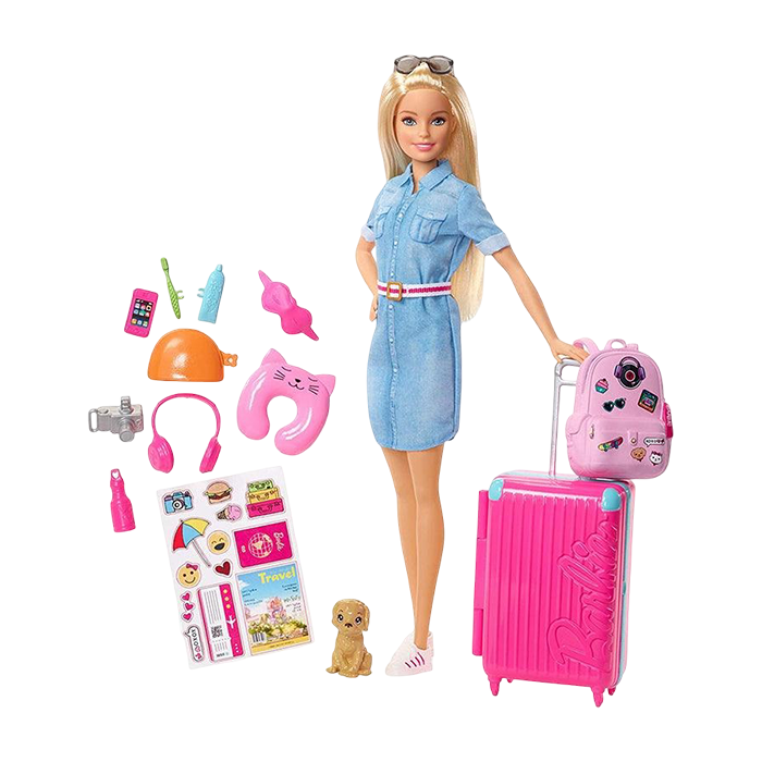Dream House Adventure Travel Doll DOLLS &amp; PLAYSETS by BARBIE at Sundora