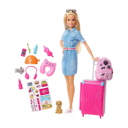 Dream House Adventure Travel Doll DOLLS &amp; PLAYSETS by BARBIE at Sundora