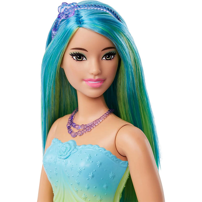 Royal Doll with Blue-Highlighted Hair, Butterfly-Print Skirt and Accessories DOLLS by BARBIE at Sundora
