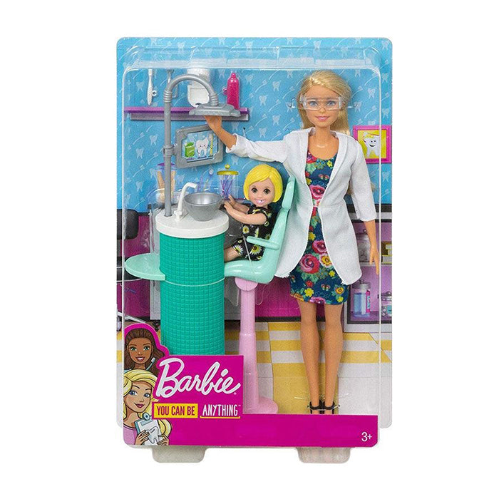 You Can be Anything: Dentist Doll and Playset DOLLS &amp; PLAYSETS by BARBIE at Sundora