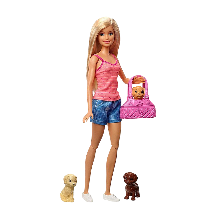 Barbie &amp; Puppy Bath Time playset DOLLS &amp; PLAYSETS by BARBIE at Sundora