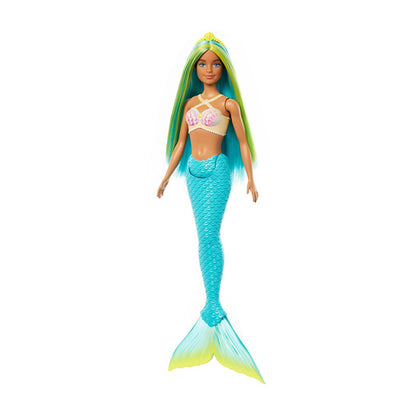 Mermaid Doll with Fantasy Hair and Headband Accessories and Colorful Tails DOLLS by BARBIE at Sundora