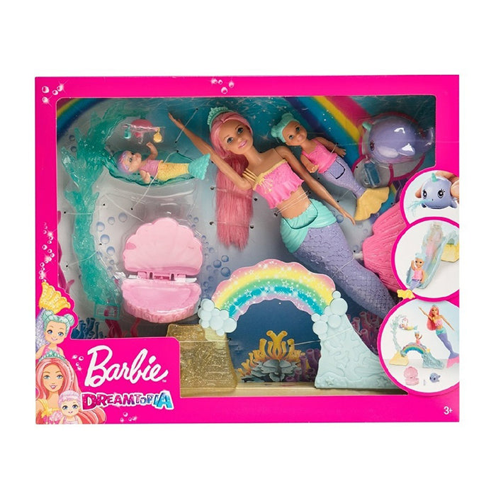 Dreamtopia Mermaid Doll with Babies and Accessories DOLLS &amp; PLAYSETS by BARBIE at Sundora
