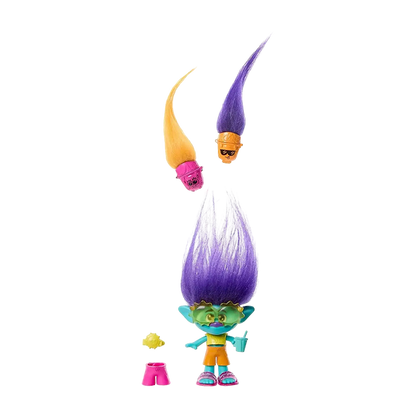 Band Together Hair Pops Small Doll, Branch with Removable Clothes &amp; 3 Surprise Accessories DOLL &amp; PLAYSET by TROLLS at Sundora