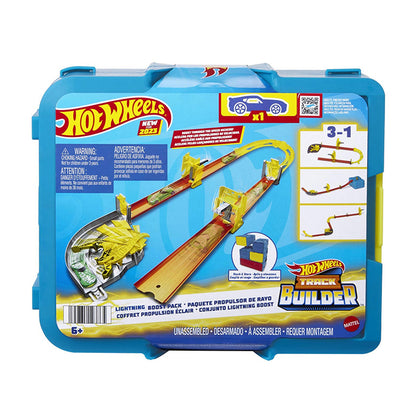 TRACK BUILDER LIGHTNING SPEED PACK TRACKSETS &amp; PLAYSETS by HOT WHEELS at Sundora