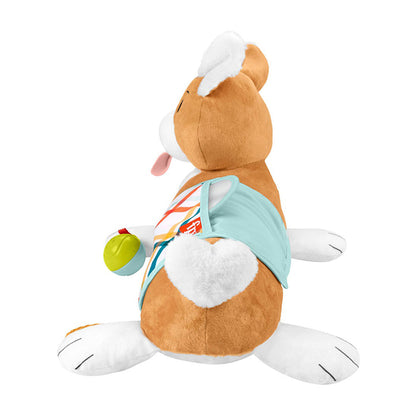 Baby Tummy Time Toys, 3-In-1 Plush Puppy Wedge with BPA-Free Teether Rattle EDUCATIONAL TOYS by FISHER-PRICE at Sundora