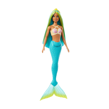 Mermaid Doll with Fantasy Hair and Headband Accessories and Colorful Tails DOLLS by BARBIE at Sundora