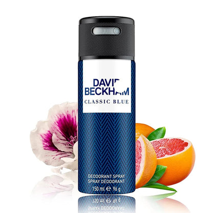 CLASSIC BLUE BODY SPRAY DEODORANT by DAVID BECKHAM at Sundora