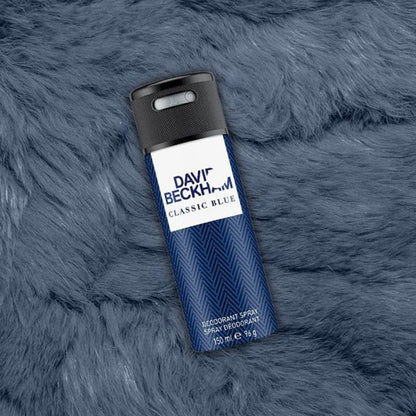 CLASSIC BLUE BODY SPRAY DEODORANT by DAVID BECKHAM at Sundora