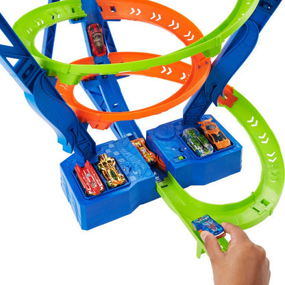 Hot Wheels Action: Spiral Speed Crash TRACKSETS &amp; PLAYSETS by HOT WHEELS at Sundora