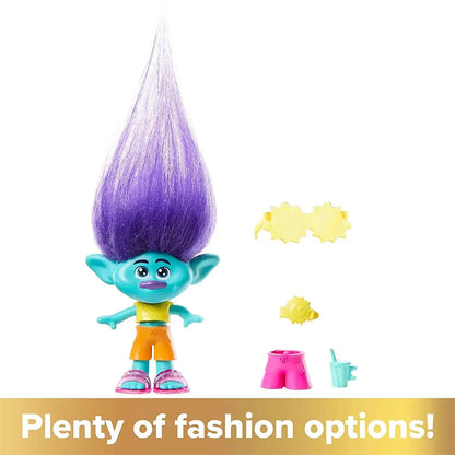Band Together Hair Pops Small Doll, Branch with Removable Clothes &amp; 3 Surprise Accessories DOLL &amp; PLAYSET by TROLLS at Sundora