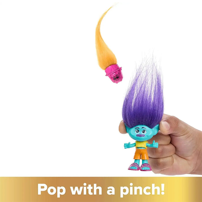 Band Together Hair Pops Small Doll, Branch with Removable Clothes &amp; 3 Surprise Accessories DOLL &amp; PLAYSET by TROLLS at Sundora