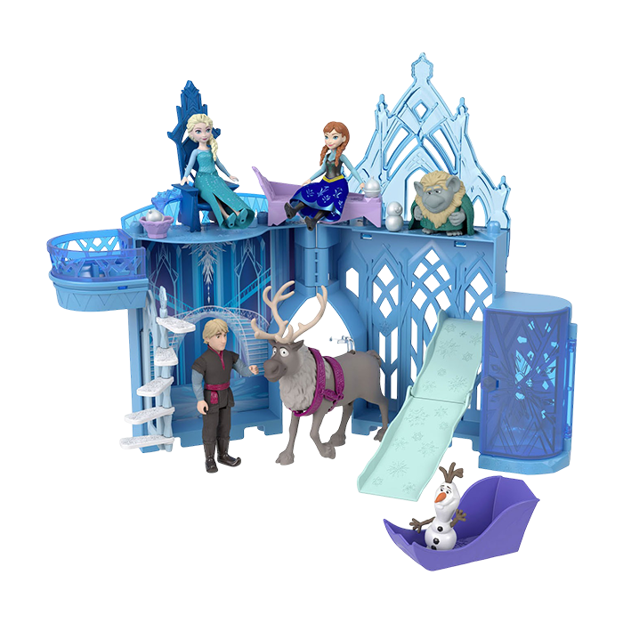 Frozen Elsa Storytime Stackers Doll House with Small Dolls and Accessories DOLLS &amp; PLAYSETS by DISNEY PRINCESS at Sundora