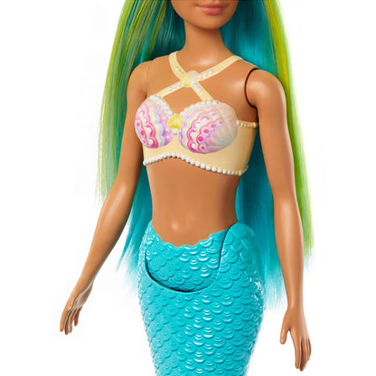 Mermaid Doll with Fantasy Hair and Headband Accessories and Colorful Tails DOLLS by BARBIE at Sundora