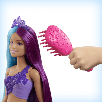 Dreamtopia Mermaid Doll with Extra-Long Two-Tone Fantasy Hair DOLLS &amp; PLAYSETS by BARBIE at Sundora
