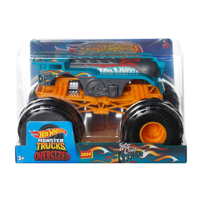 Oversized Monster Trucks – WestCoast Crusher 1:24 CARS &amp; TRUCKS by HOT WHEELS at Sundora