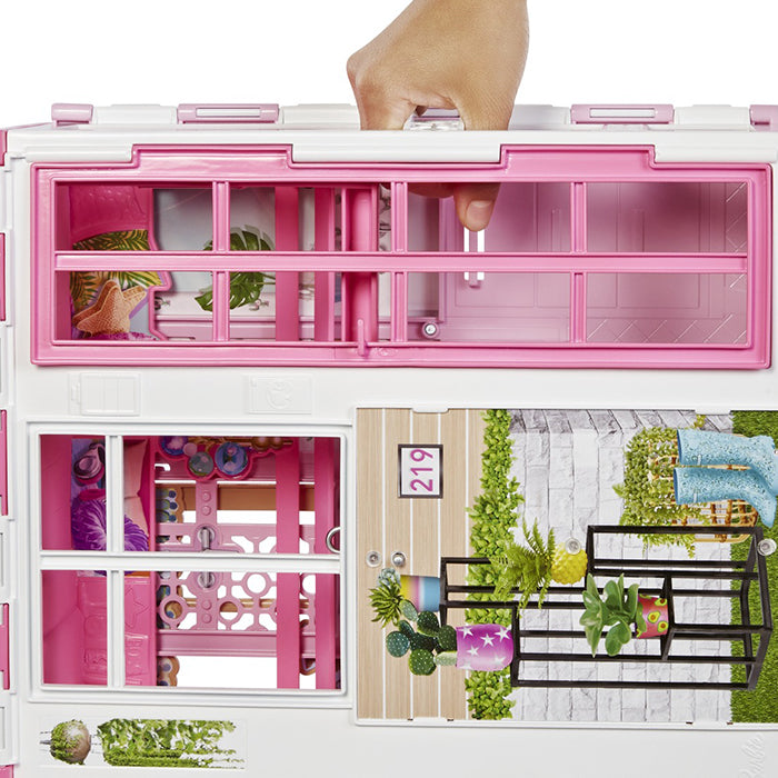 Barbie 360 Furnished House Playset and Accessories DOLLS &amp; PLAYSETS by BARBIE at Sundora