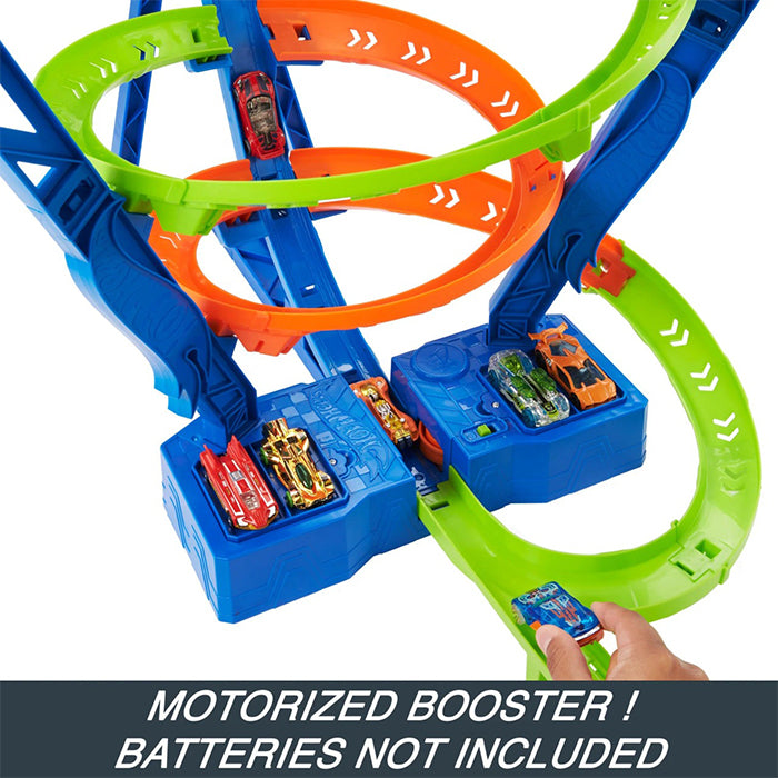 Hot Wheels Action: Spiral Speed Crash TRACKSETS &amp; PLAYSETS by HOT WHEELS at Sundora