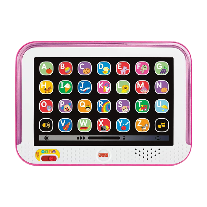 Laugh &amp; Learn Smart Stages Tablet Toddler Electronic Musical Learning Toy - Pink EDUCATIONAL TOYS by FISHER-PRICE at Sundora