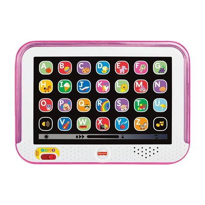 Laugh &amp; Learn Smart Stages Tablet Toddler Electronic Musical Learning Toy - Pink EDUCATIONAL TOYS by FISHER-PRICE at Sundora