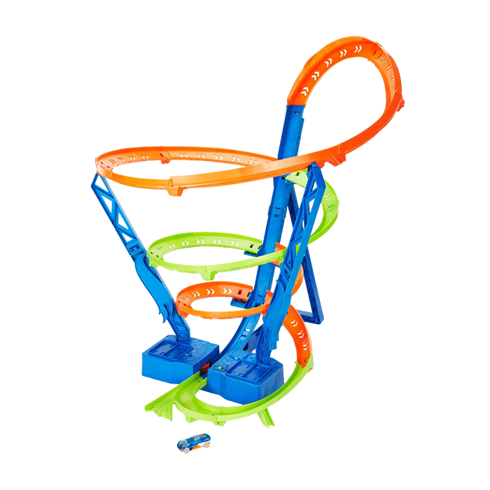 Hot Wheels Action: Spiral Speed Crash TRACKSETS &amp; PLAYSETS by HOT WHEELS at Sundora