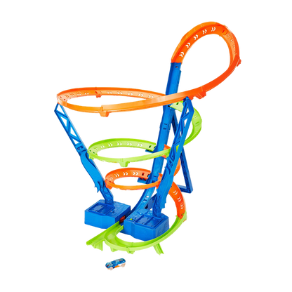 Hot Wheels Action: Spiral Speed Crash TRACKSETS &amp; PLAYSETS by HOT WHEELS at Sundora