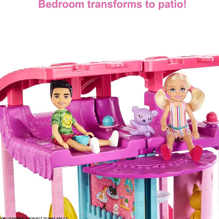 Chelsea Playhouse with 2 Pets, Furniture and Accessories DOLLS &amp; PLAYSET by BARBIE at Sundora